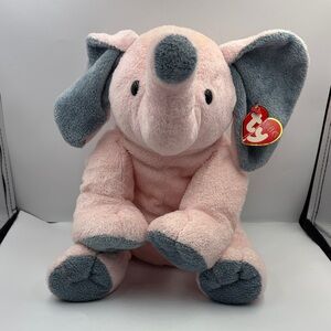 Rare TY Pluffie Wink Elephant 12”